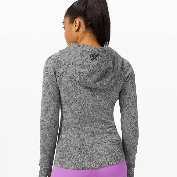 ππ€ Lululemon Scuba Full Zip Hoodie Seawheeze 2020 Illusionary Max Alpine White - Picture 15 of 15